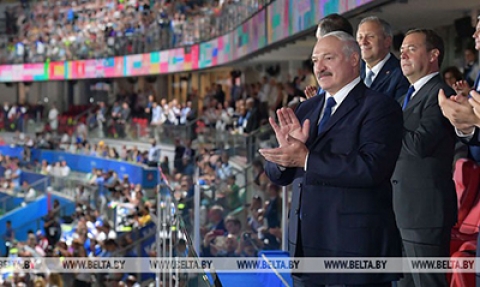 Лукашенко: быть у истоков создания Европейских игр — честь для Беларуси