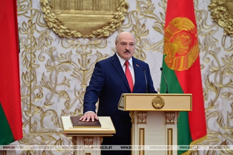 Лукашенко вступил в должность Президента Беларуси