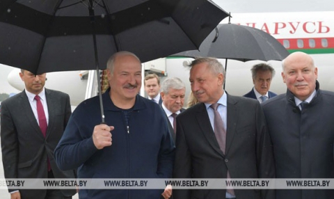 Начался рабочий визит Лукашенко в Россию