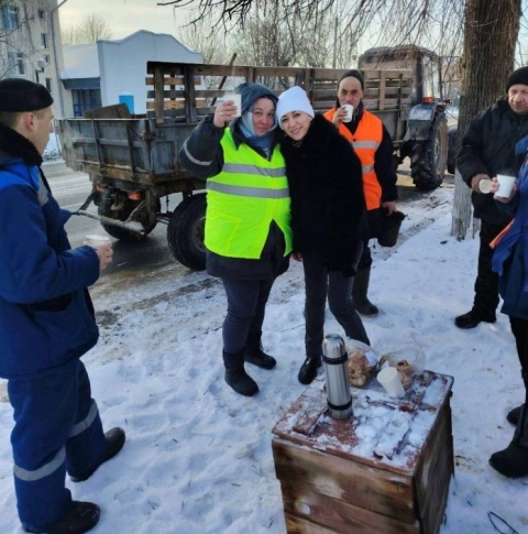 Согрели чаем и&nbsp;своим теплом