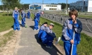 Первый трудовой опыт: бойцы отряда &laquo;Стрела&raquo; трудятся на&nbsp;благо родного города