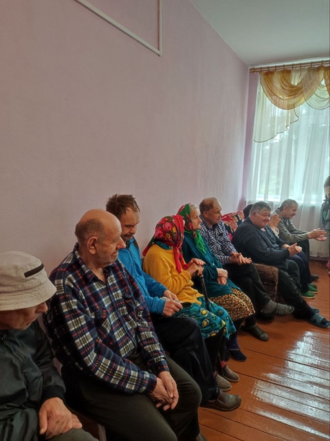 Мероприятие в отделении круглосуточного пребывания граждан пожилого возраста и инвалидов
