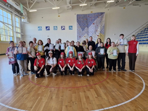 В&nbsp;Костюковичах прошла районная спортландия среди людей с&nbsp;ограниченными возможностями