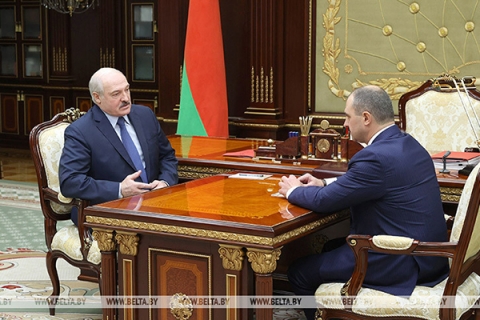Лукашенко обсудил с президентом НОК подготовку белорусских спортсменов к Олимпиаде в Токио