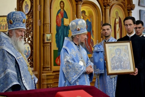 Торжественное богослужение в&nbsp;рамках празднования XXXIII Дня белорусской письменности состоялось в&nbsp;Костюковичах