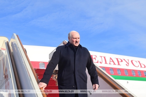 Лукашенко прибыл в Москву на переговоры с Путиным