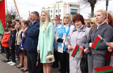 Мероприятие, посвященное Празднику труда и 60-летию со дня основания организации общественного объединения «Белорусский фонд мира»