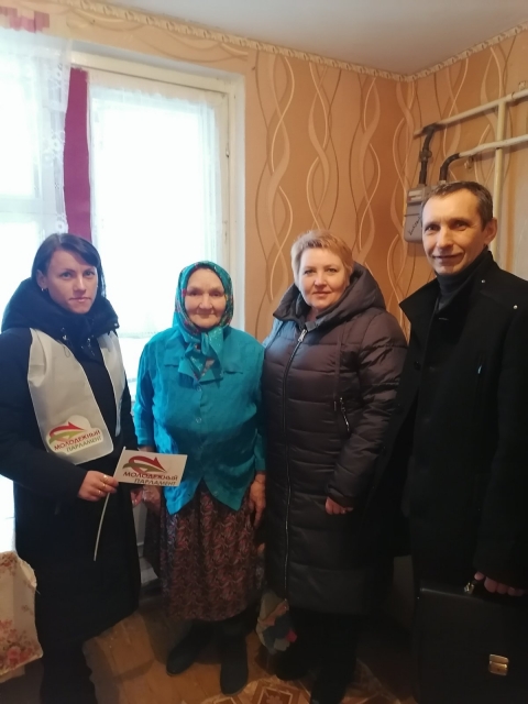 Депутатский корпус Костюковичского района присоединился к акции для пожилых людей «От всей души»