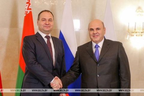 Премьер-министры Беларуси и России намерены подписать пакет документов в энергетической сфере